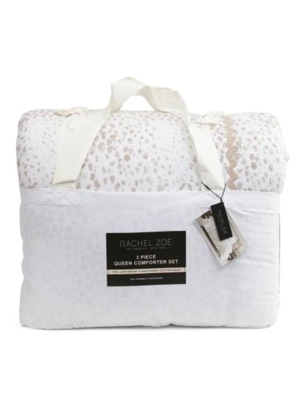 RACHEL ZOE Animal Print Comforter Set